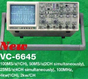 VC-6645 - Hitachi Analog Digital Oscilloscopes