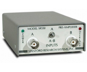SR550 - Stanford Research Systems Preamplifiers